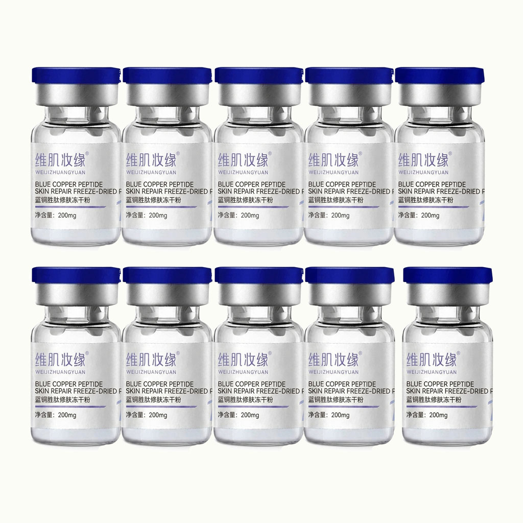 Luxury Skincare Brands - Bubuk Tembaga Peptida Biru GHK-CU Tembaga