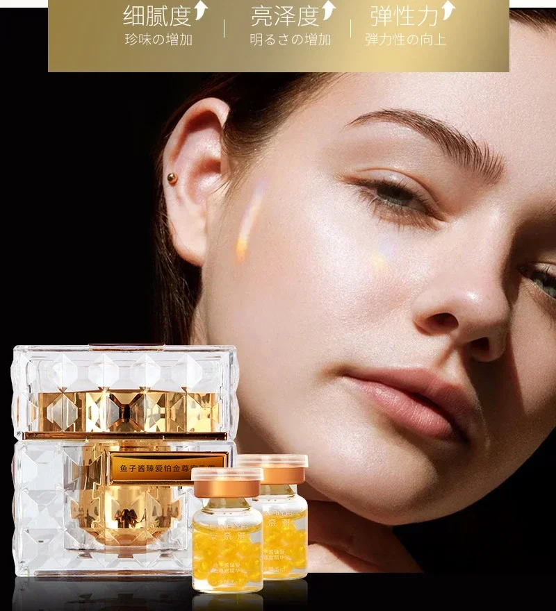 Luxury Skincare Whitening Cream - Set Perawatan Kaviar Mewah Langka Platinum