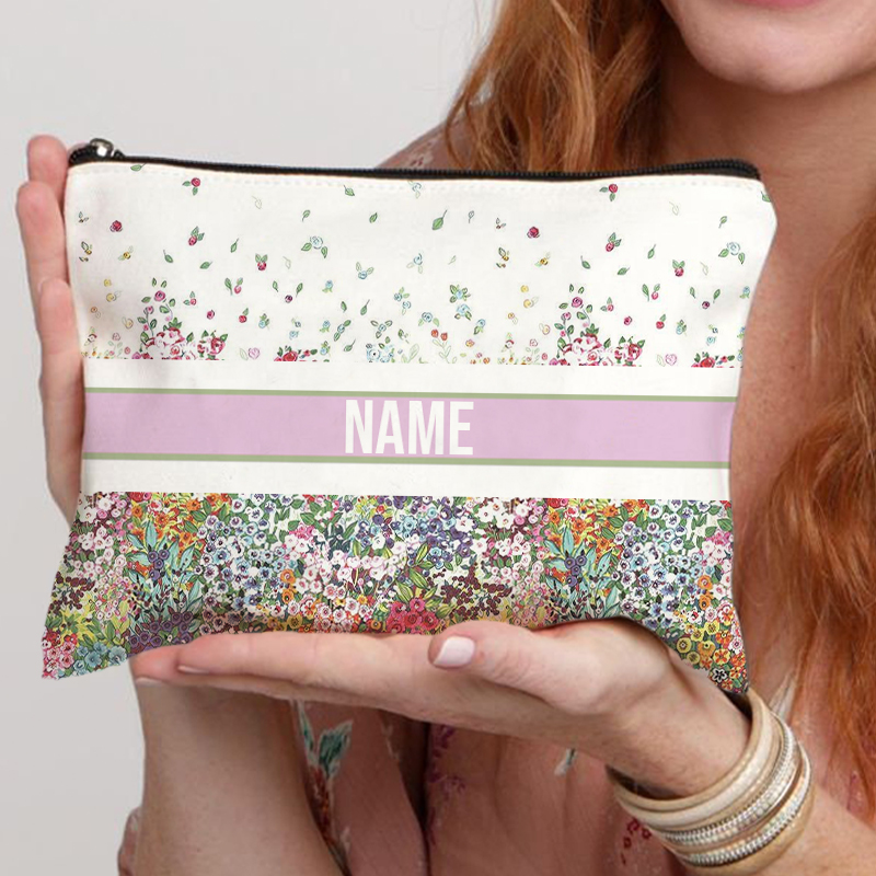 Luxury Skincare Brands - Tas kosmetik nama kustom trendi wanita,