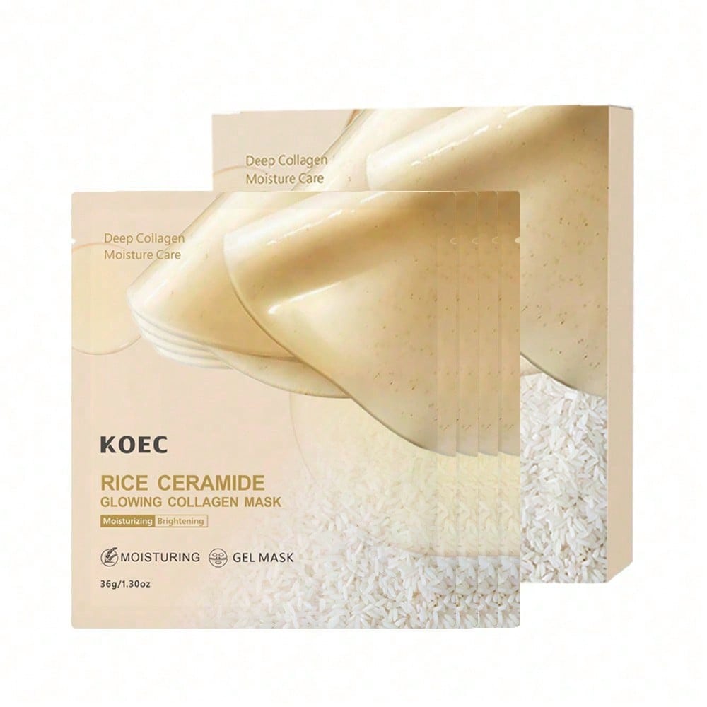 Rice 70 Glow Collagen Mask Mas - Luxury Skincare Mask ulasan dan harga