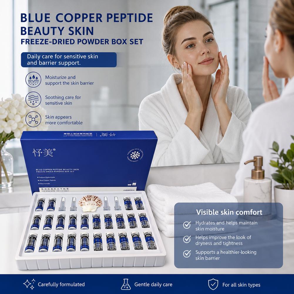 Serum GHK‑Cu Blue Copper Lyoph - Luxury Skincare Brands ulasan dan harga