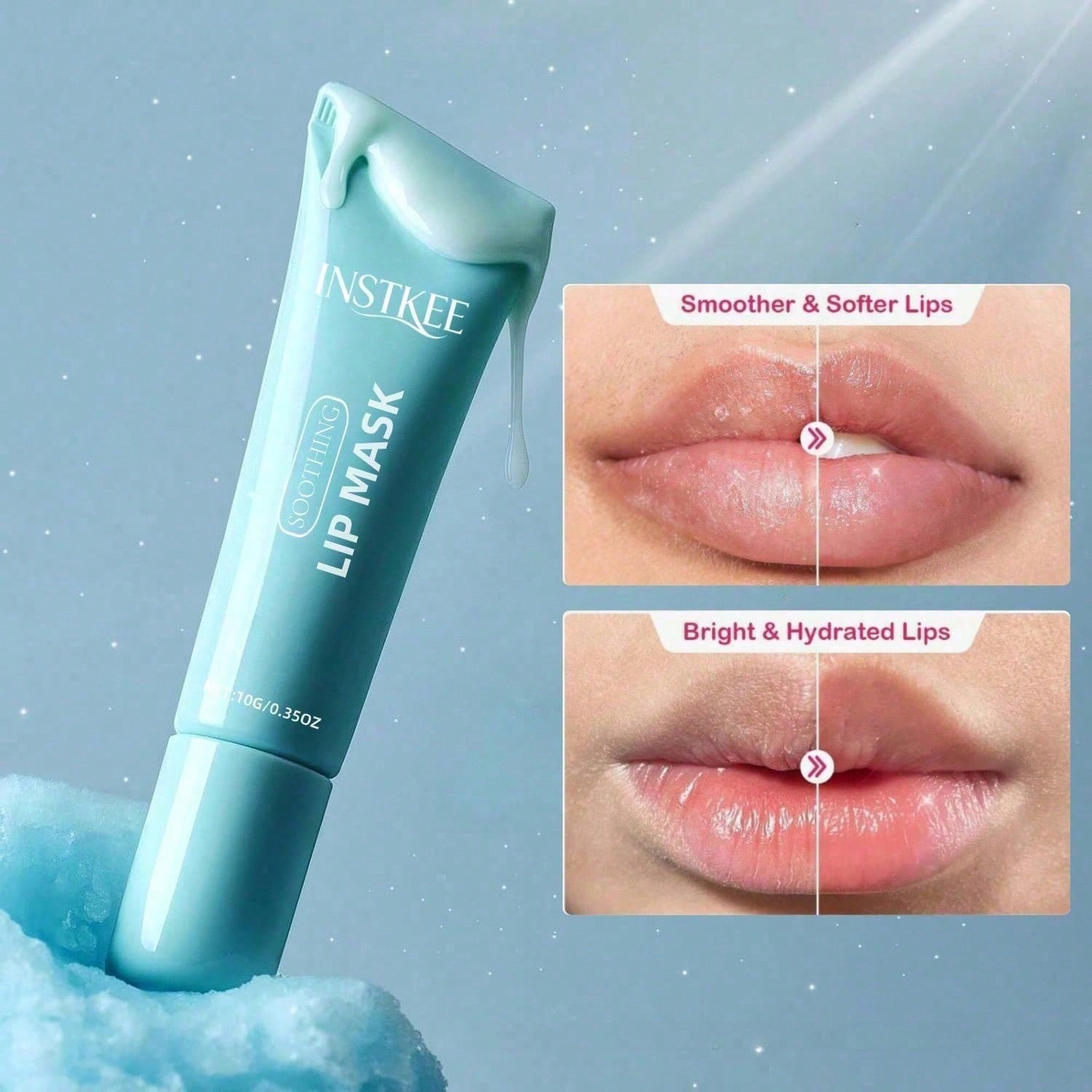 2026 New Menthol Soothing Lip  - Luxury Skincare Mask ulasan dan harga