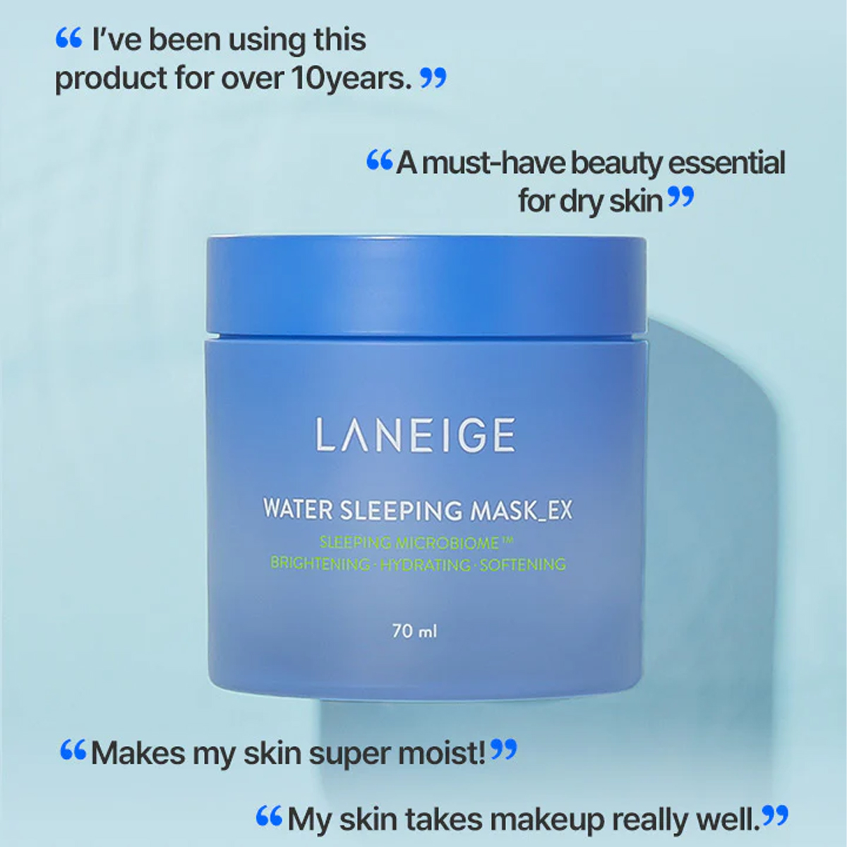LANEIGE Water Sleeping Mask 70 - Luxury Skincare Korea ulasan dan harga