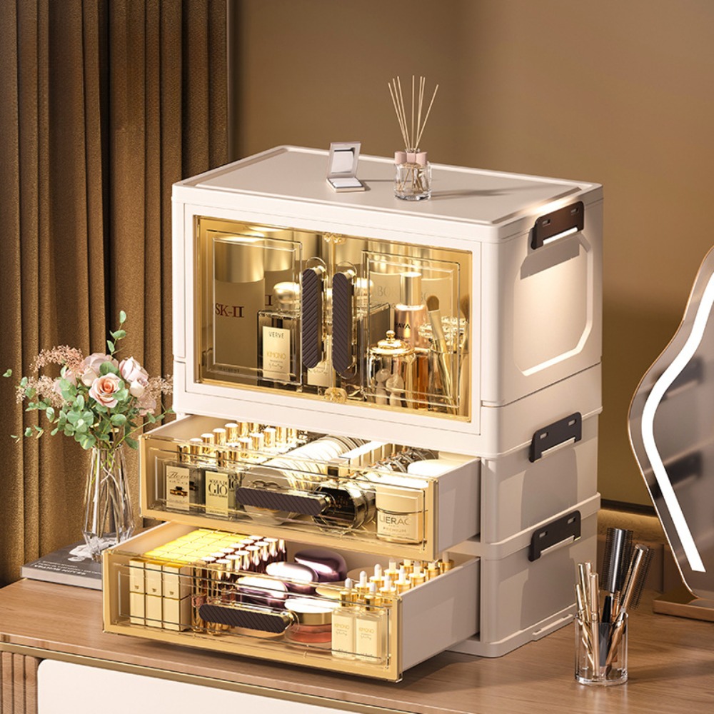 Organizer Kosmetik 3 Tingkat M - Luxury Skincare Products ulasan dan harga